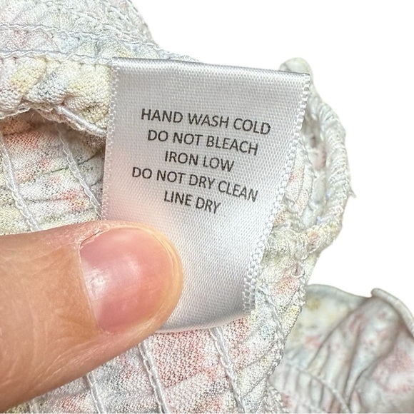 Ava Rose Floral Long Sleeve Blouse Women’s Medium Casual Boho Top - Picture 8 of 8